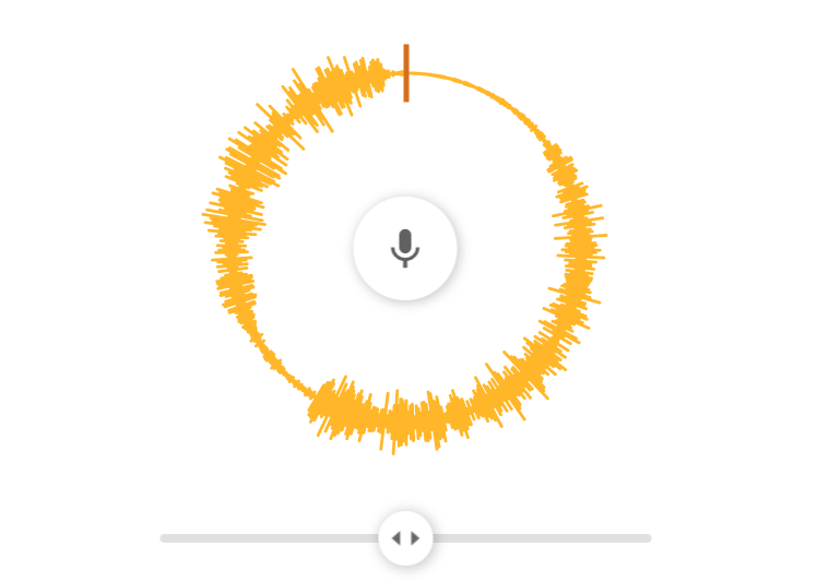 Voice Spinner Interface